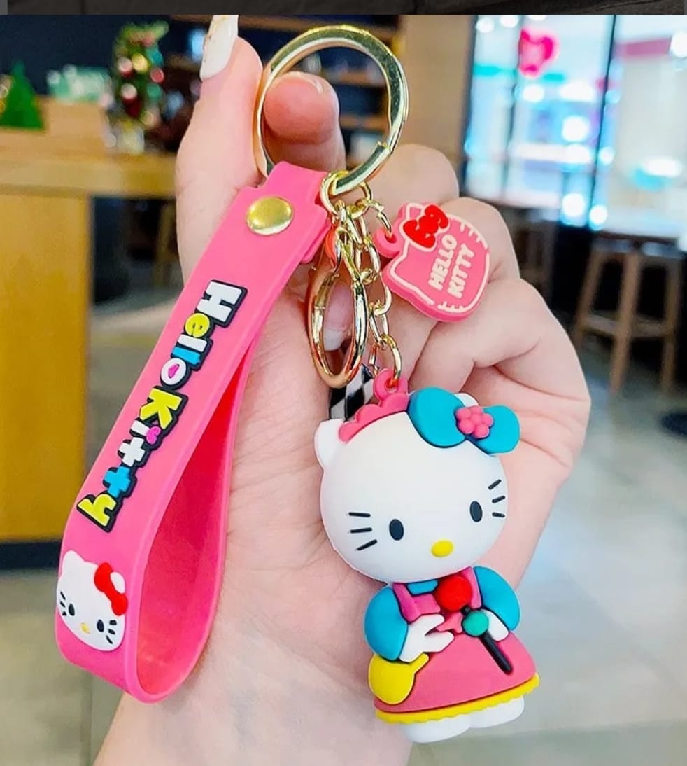 Llavero Hello Kitty Rosa