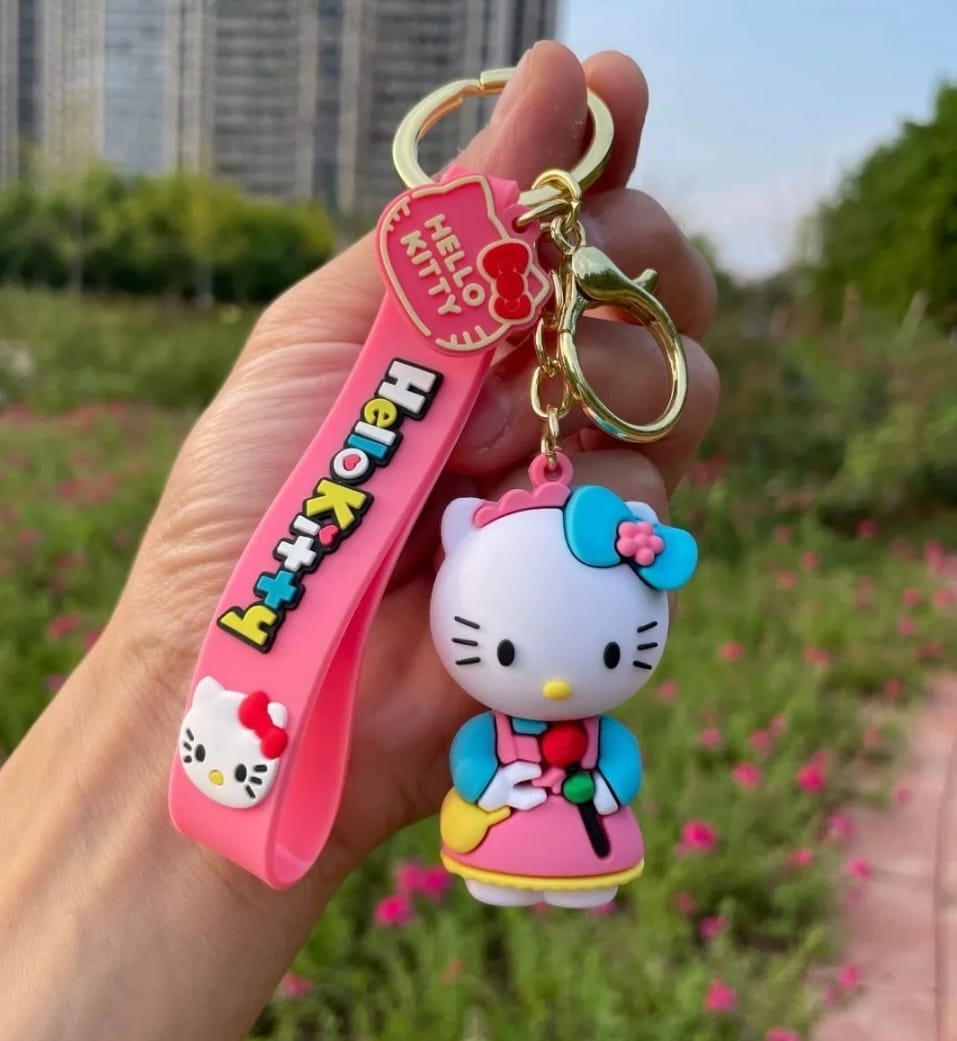 Llavero Hello Kitty Rosa - Imagen 3