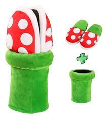 PANTUFLAS MARIO PLANTA CARNIVORA